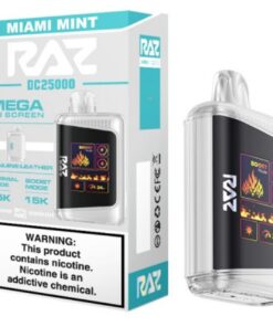 Miami Mint Raz Disposable Vape | Raz Flavors